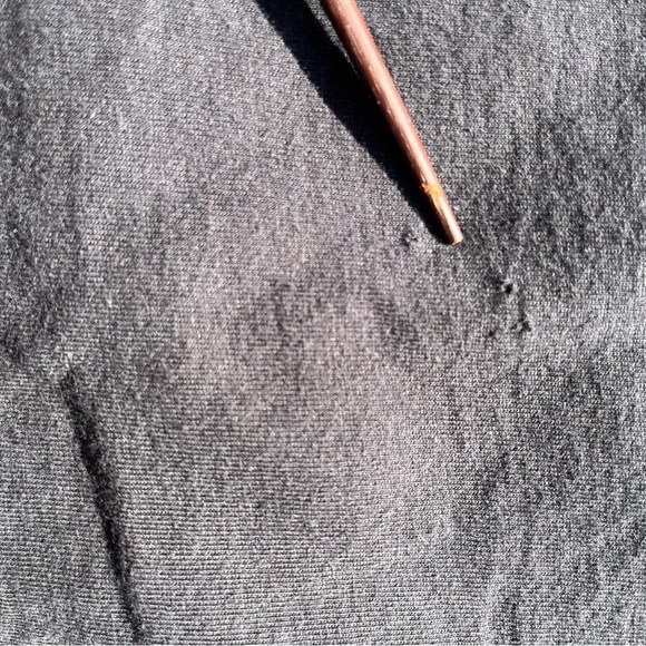 Men's Vintage Stonehenge T-Shirt Black Spell-Out L Single Stitch UK Aliens HOLE - Picture 9 of 15